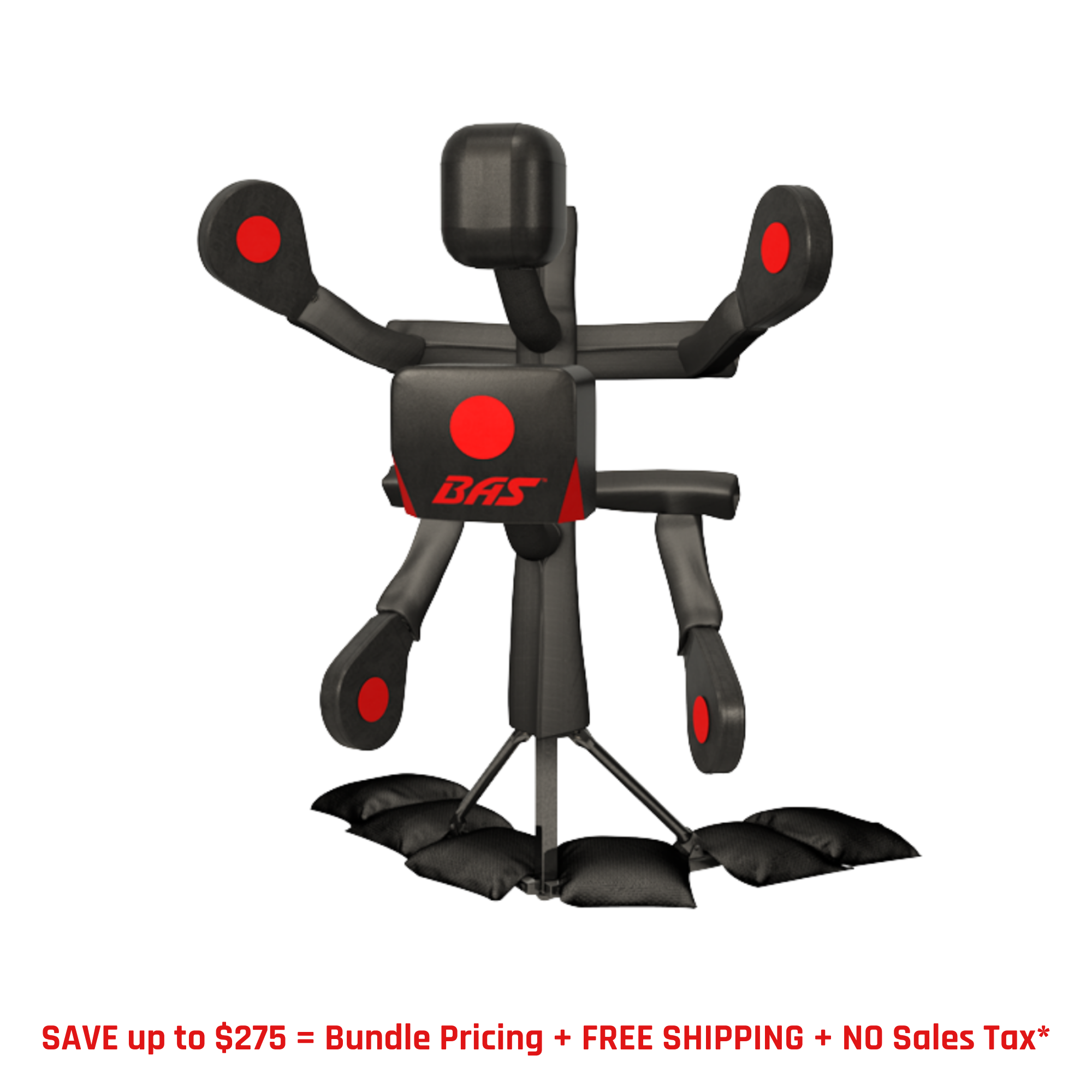 Body Action System - X2 Model - Head, Torso, 4 Focus Pads